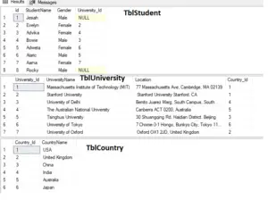 Joins in SQL Server with examples